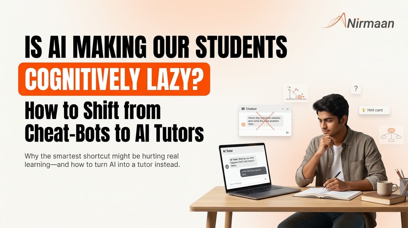 Is AI Making Our Students "Cognitively Lazy"?
How to Shift from Cheat-Bots to AI Tutors